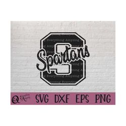 spartans svg, spartans mascot svg, spartans school spirit svg, spartans cheerleading, spartans svg, cricut, silhouette,