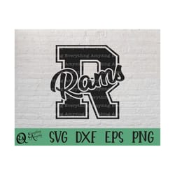 rams svg, rams mascot svg, rams school spirit svg, rams cheerleading svg, rams team gear svg, rams, cricut, silhouette,