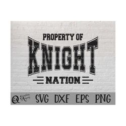 knight nation svg, knights mascot svg, knights school spirit svg, knights cheerleading, knights svg, cricut, silhouette,