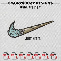 just hit it nike embroidery design, nike embroidery, nike design, embroidery shirt, embroidery file, digital download