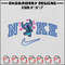 Nike stitch love embroidery design