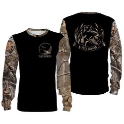 duck hunting camouflage all over print shirts, face shield &8211 waterfowl shirts for team, gift for duck hunters &8211