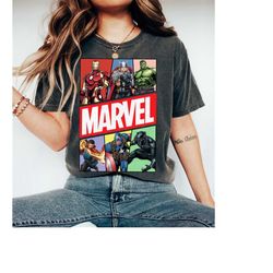 vintage 90s marvel avengers all team shirt, avengers marvel shirt, marvel superhero sweatshirt, avenger assemble shirt,