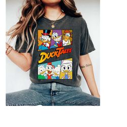 vintage disney ducktales group panels retro ducktales shirt,disneyland vacation gift, disney world tee unisex adult t-sh