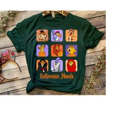 retro halloween moods shirt, the lion king disney halloween movie t-shirt, mickey's not so scary halloween party family