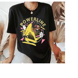 disney powerline 90's portrait t-shirt, a goofy movie portrait tee, birthday party music shirt, couple shirts, disneylan