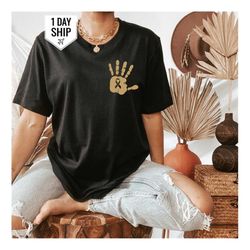 childhood cancer awareness,  september shirt, in september we wear gold shirt, gold ribbon for childhood cancer