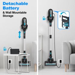 cordless handheld stick upright vacuum