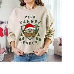 star wars ewoks christmas shirt, santa lumat ewok park ranger endor shirt, star wars disneyland shirt, christmas squad s