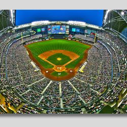 american family field stadium canvas, framed poster, stadium wall poster, mlb baseball poster print, milwaukee brewers s