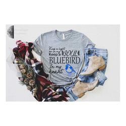 bluebird shirt, country music shirt, bird shirt, concert shirt, customize, country girls shirt, women's graphic shirt