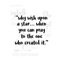 why wish upon a star svg-instant digital download