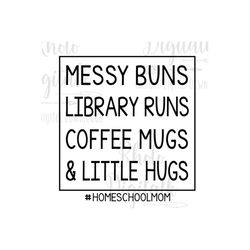 messy buns-digital download