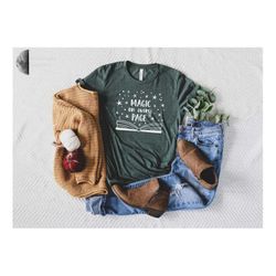 Magic On Every Page T-shirt, Woman Gift, Christmas Gift, Daily Shirt, Comfoty Shirt, Magic On Every Page Shirt