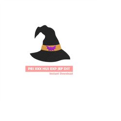 Magic hat Embroidery design, Embroidery file, Machine Embroidery Design, Embroidery pattern file, magic hat, halloween,