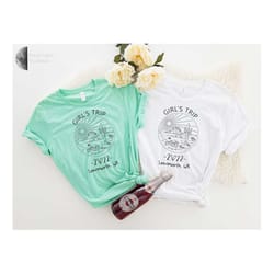 girl's trip shirts, bachelorette 2023 custom girls trip, road trip shirt, best girls trip forever, girls vacation, best