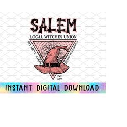 salem local witches union est 1692 png, happy halloween png, trick or treat, witchs hat halloween png spooky season, hal