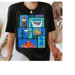 disney finding dory characters t-shirt, finding nemo shirt, disneyland family matching shirt, magic kingdom tee, wdw epc