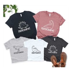 mamasaurus shirt,papasaurus,funny family,babysaurus,gift for couples,custom dinosaur matching shirt,dinosaur family shir