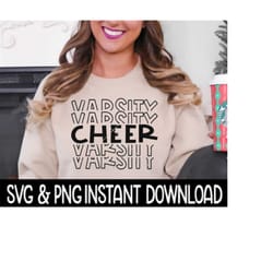 varsity cheer svg, cheerleader svg, cheer png, wine glass svg, cheer svg instant download, cricut cut files, silhouette