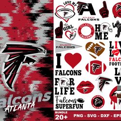 Atlanta Falcons Svg , Football Team Svg, Cricut, Digital Download ,Team Nfl Svg 04