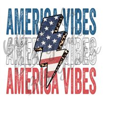 digital png file america vibes stacked distressed cheetah leopard bolt usa printable waterslide shirt sublimation design