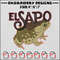 El sapo embroidery design