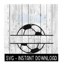 soccer ball frame svg, sports ball svg, soccer svg files, instant download, cricut cut files, silhouette cut files, down