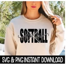 softball sister svg, softball sister png, wine glass svg, softball mom svg, instant download, cricut cut files, silhouet