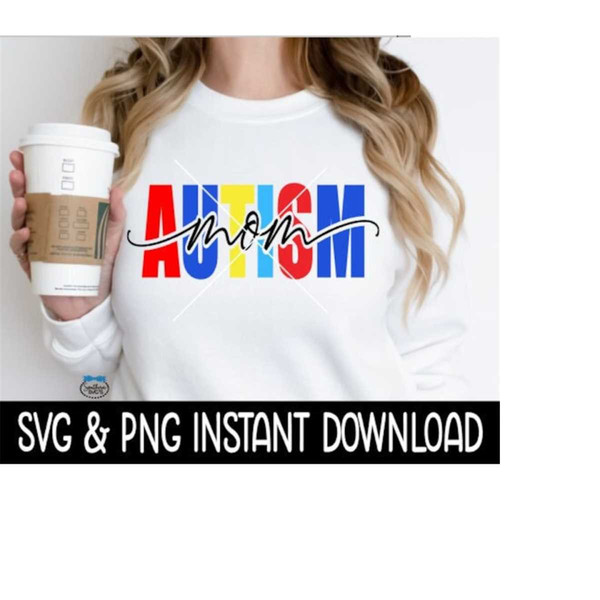 Autism Mom SVG, Autism Mom PNG File, Autism Awareness SVG In - Inspire