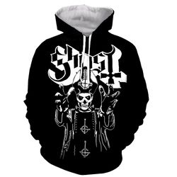 ghost band pullovers &8211 fashion 3d printed long sleeves hoodies sweatshirt