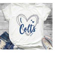 colts heart svg, heart designs mascot svg,colts svg,love colts svg,colts mascot svg,colts cheer svg,colts mom,game day s