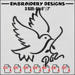 bird embroidery design, animal embroidery, bird design, embroidery file, embroidery shirt, digital download