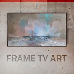 Samsung Frame TV Art Digital Download, Frame TV Art Abstraction, Frame TV Art for Interiors, Expressive,  Textured Paint