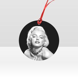 Marilyn Monroe Christmas Ornament