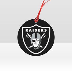 Raiders Christmas Ornament