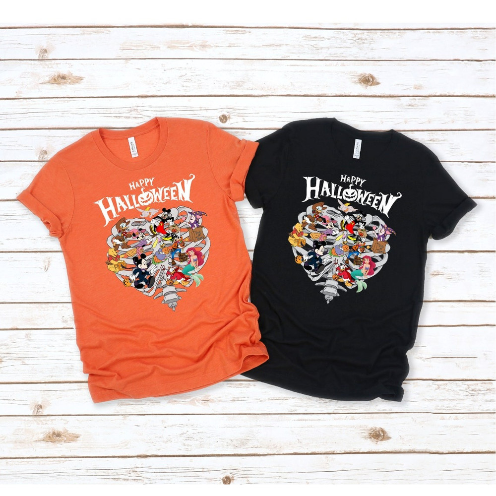 Vintage Disney Halloween shirt, Shirt For Men Women, Mickey And Friends Halloween Shirt, Disney Halloween TShirt