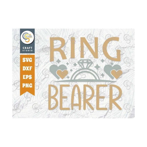 Grooom Ring Svg Ring Bearer SVG Cut File, Marriage Svg, Bride Svg, Groom Svg | Inspire ...