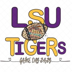 LSU TIGERS GAME DAY BABY SUBLIMATION, LSU SUBLIMATION