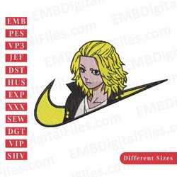 nike swoosh mikey tokyo embroidery design