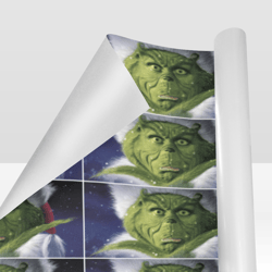 Grinch Gift Wrapping Paper 58"x 23" (1 Roll)