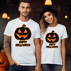 Happy Halloween for Men and Women - Pumpkin Halloween T-Shirt