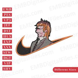 nike swoosh nishio nishiki embroidery design