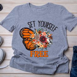 set yourself free png sublimation t shirt desig