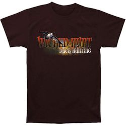 duck hunting in a fowl mood t-shirt