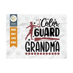 color guard grandma svg cut file, color guard rifle svg, color guard svg, marching band svg, color guard flag, color gua