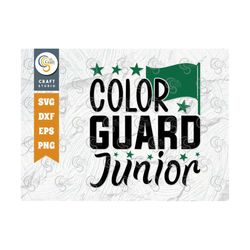 color guard junior svg cut file, color guard svg, color guard rifle svg, marching band svg, color guard flag, color guar