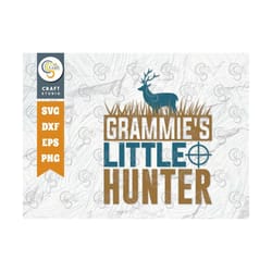 grammies little hunter svg cut file, hunting svg, deer svg, hunting season svg, hunter svg, hunting life svg, hunting qu