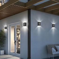 solar deck lights outdoor waterproof
