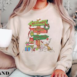 grinch sweatshirt, mt crumpit grinch road who ville sweatshirt, christmas grinch sweatshirt, xmas shirt gift for christm